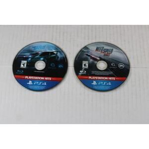 2 games: Need For Speed + Rivals (Sony Playstation 4, PS4) game discs only